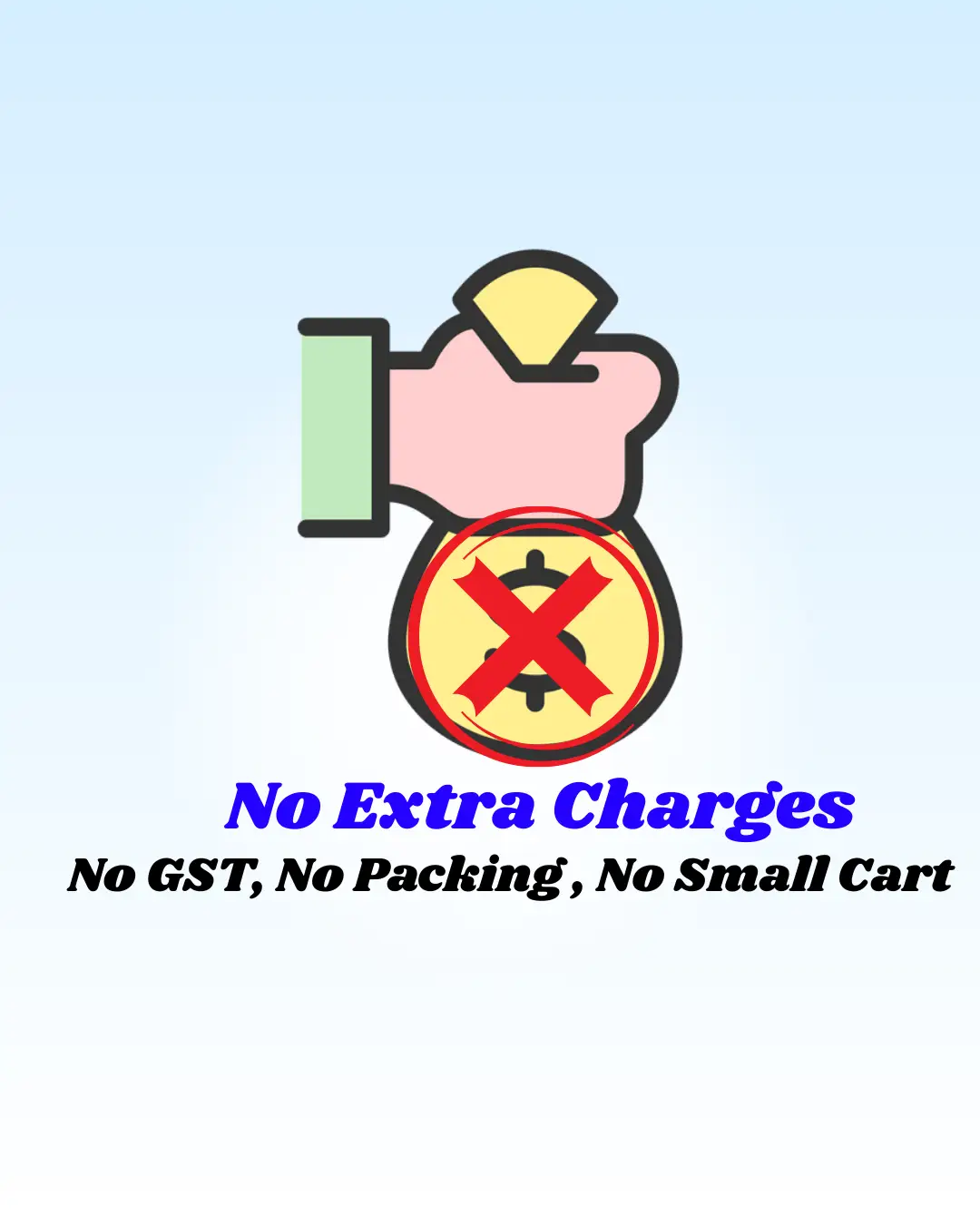 No Extra Charges